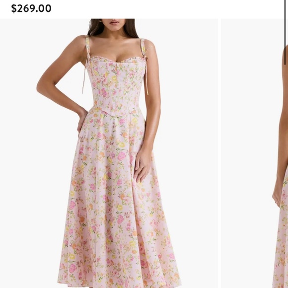 House of CB Clarabelle Midi Dress - Picture 1 of 7